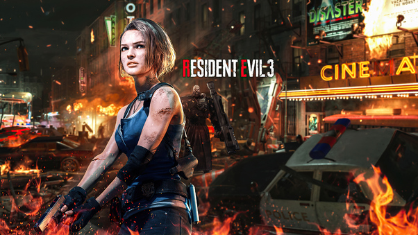 Jill Valentine Resident Evil 3 4k 2020 Wallpaper