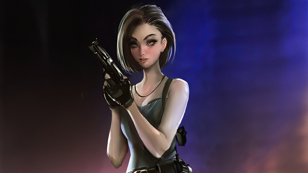 Jillvalentine Resident Evil 3 Wallpaper