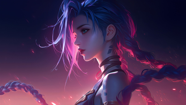 Jinx Follow Her Every Move (1152x864) Resolution Wallpaper