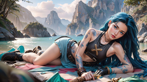 Jinx League Of Legends 2024 Wallpaper