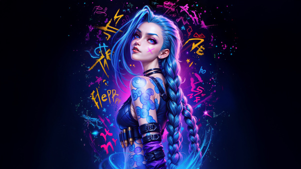 Jinx Mystic Vibes Wallpaper