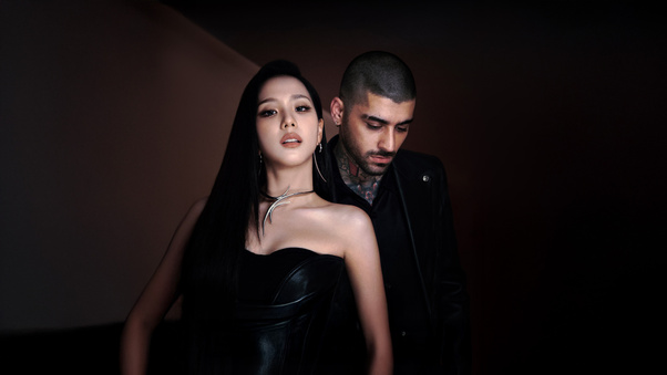 Jisoo X Zayn Malik Eyes Closed (3000x2000) Resolution Wallpaper
