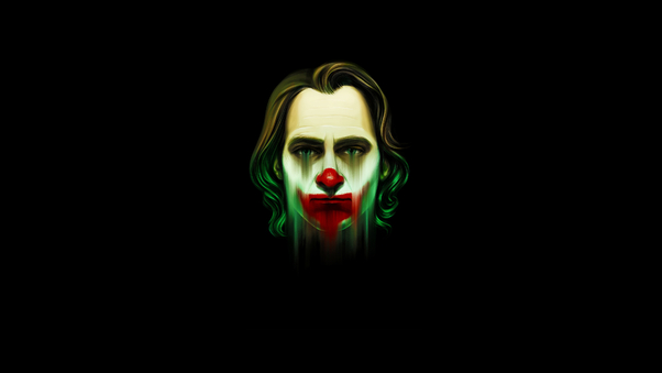 Joaquin Phoenix Joker Dark Minimal 4k Wallpaper