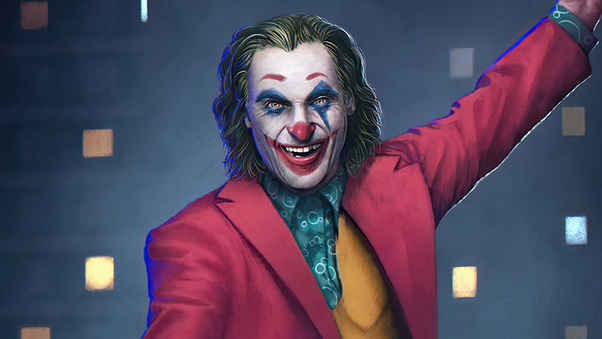 Joaquin Phoenix Joker Fanart Wallpaper