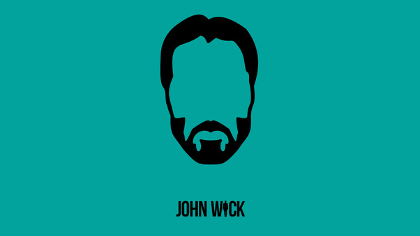 John Wick Minimalism Wallpaper