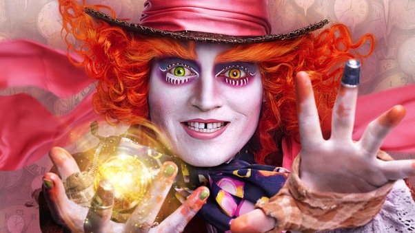 Johnny Depp Alice Through The Looking Glass Wallpaper