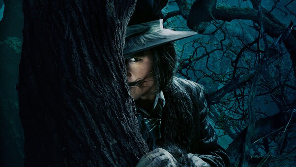 Johnny Depp The Wolf Into The Woods Wallpaper