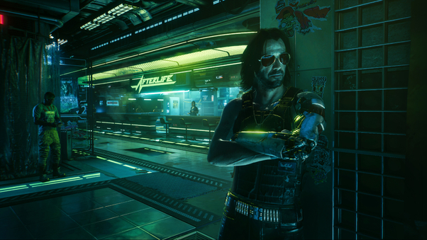 Johnny Silverhand 4K Cyberpunk 2077 Wallpaper