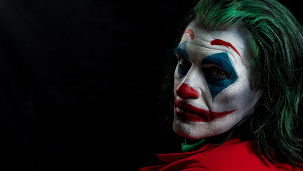Joker 4k Cosplay Wallpaper
