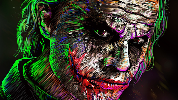 Joker 4k Digital Art Wallpaper