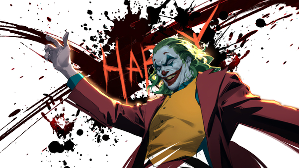 Joker 4k Laugh Wallpaper