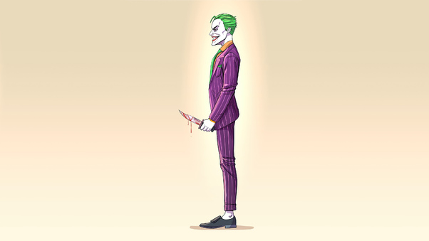 Joker 4k Minimalism 2020 Wallpaper