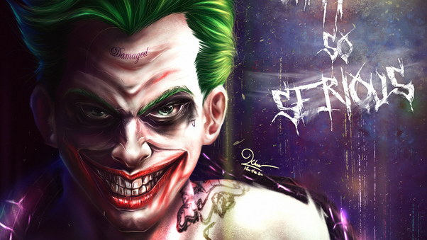 Joker 4kwhy So Serious Wallpaper