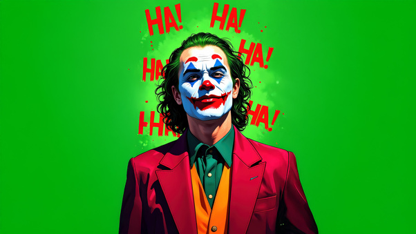 Joker A Man Of Power Wallpaper