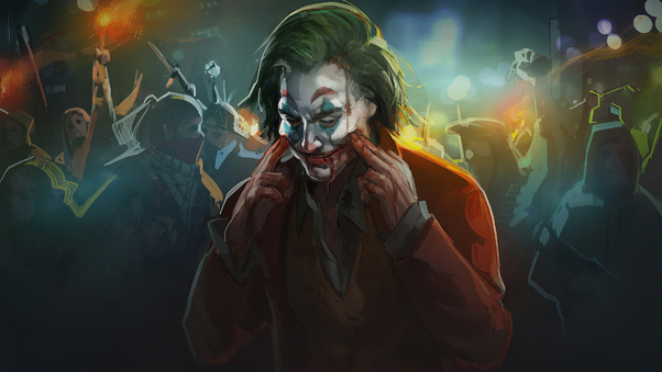 Joker Always Smile 4k Wallpaper