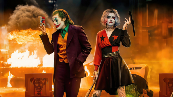 Joker And Harley Quinn Dynamic Wallpaper,HD Superheroes Wallpapers,4k ...