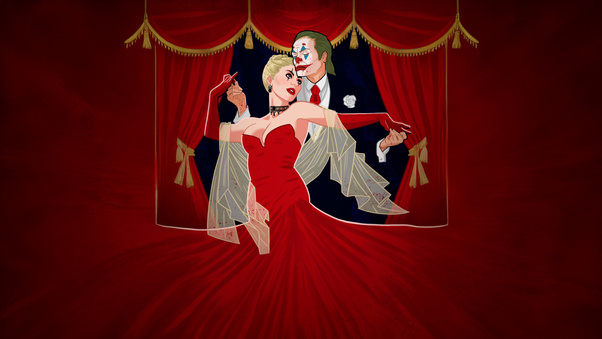 Joker And Harley Quinn Last Dance Wallpaper