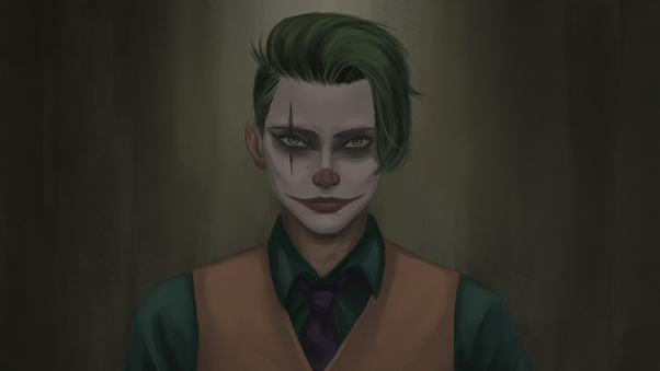 Joker Artnew Wallpaper
