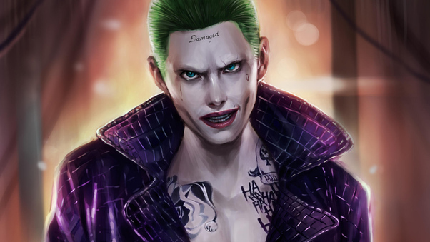 Joker Bad Guy Art Wallpaper