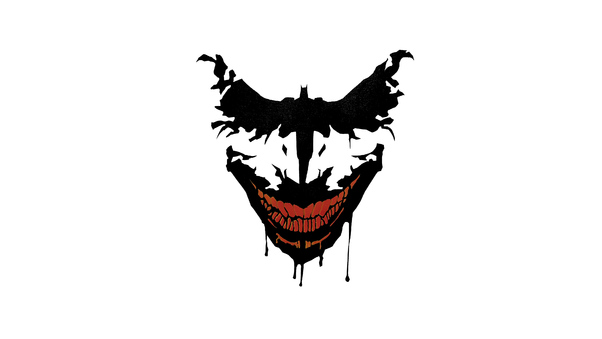 Joker Bat Art Wallpaper