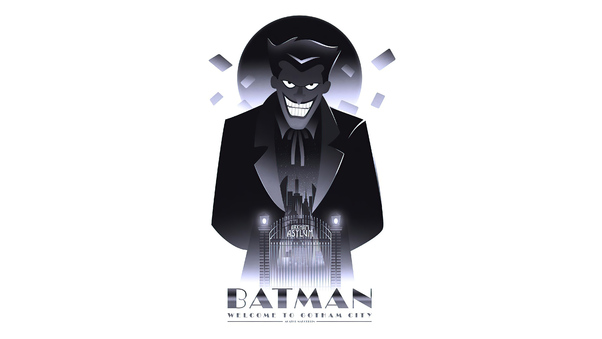 Joker Batman Welcome To Gotham City Wallpaper
