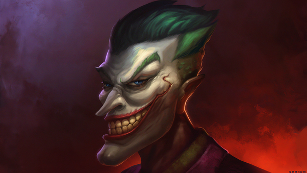 Joker Big Face 4k Wallpaper