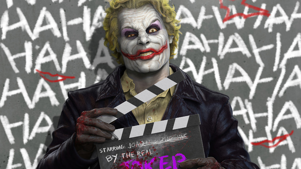 Joker By Real Wallpaper