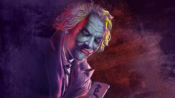 Joker Card 2020 Art Wallpaper