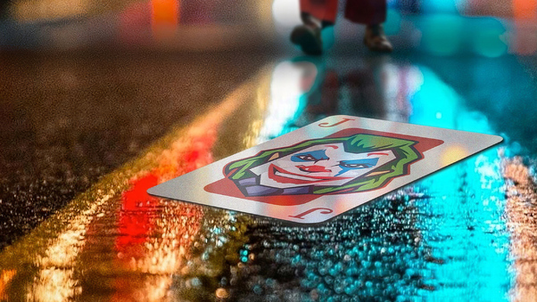 Joker Card Ground Wallpaper