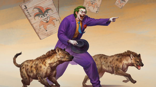 Joker Catch Them Wallpaper