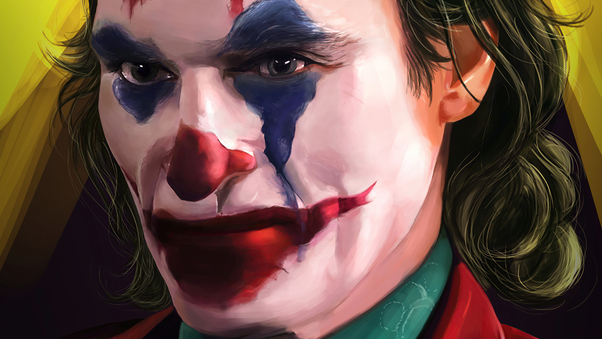 Joker Closeup Face 4k Wallpaper