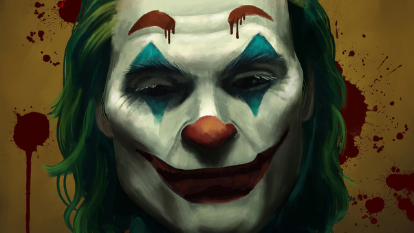 Joker Closeup Sketch Artwork Wallpaper