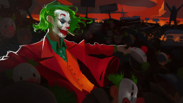 Joker Clown King Wallpaper