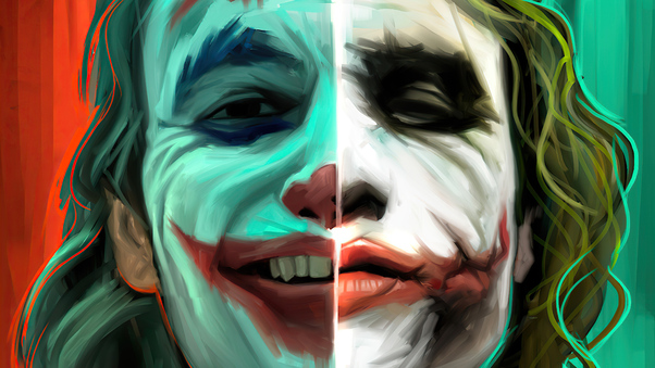 Joker Color Remix Poster 4k Wallpaper