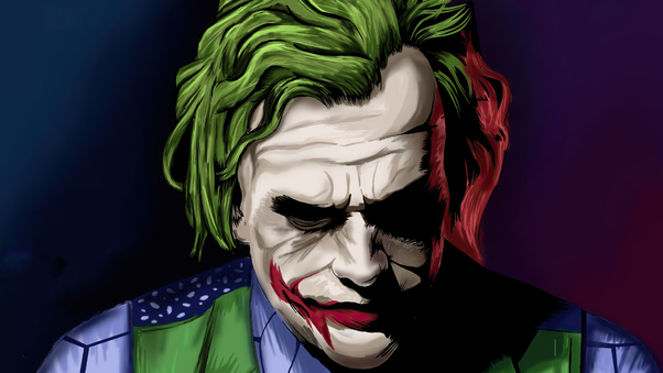 Joker Colorful Artwork 4k Wallpaper