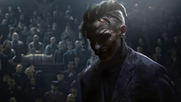 Joker Concept Art From The Batman Trilogy Wallpaper