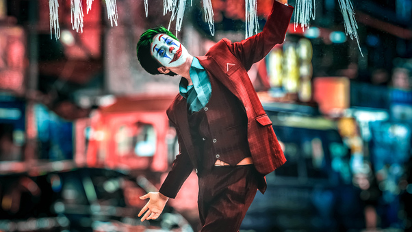 Joker Cosplay 2020 4k Wallpaper