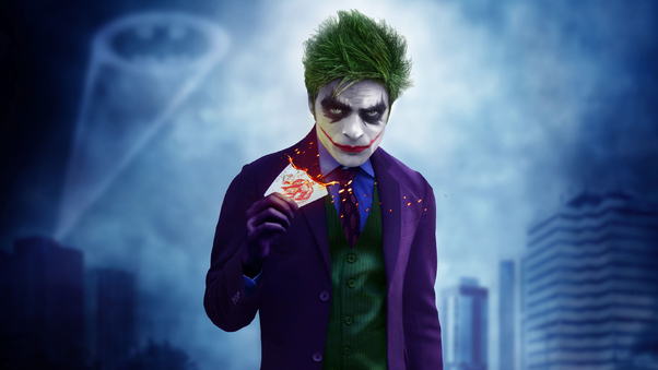 Joker Cosplay Wallpaper