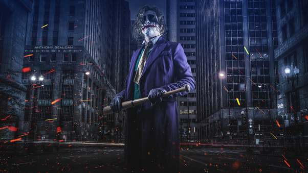 Joker Cosplay HD Wallpaper