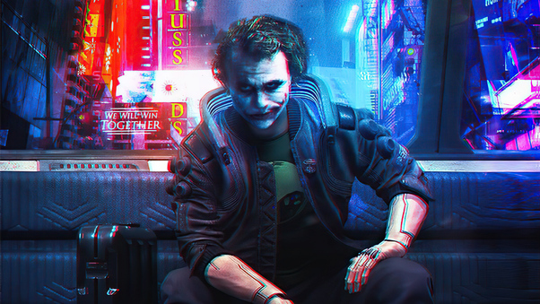 Joker Cyberpunk Wallpaper