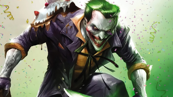 Joker Danger Laugh Art Wallpaper