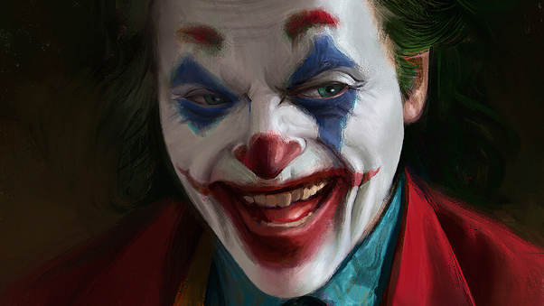 Joker Danger Smile Wallpaper