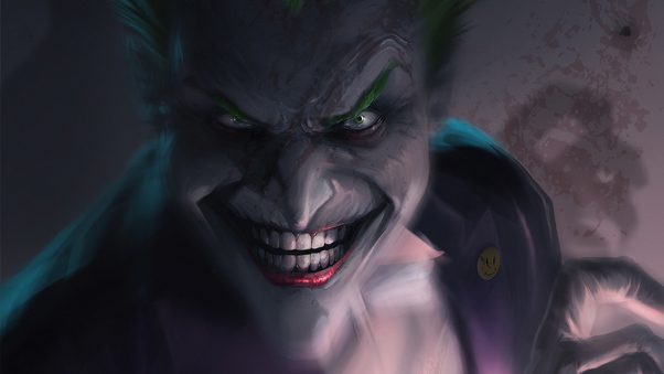 Joker Dangerous Laugh Wallpaper