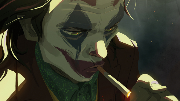 Joker Dark Smoker Wallpaper