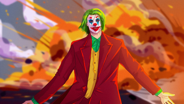 Joker Destruction Wallpaper