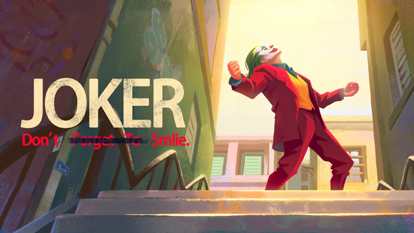 Joker Dont Forget To Smile Wallpaper