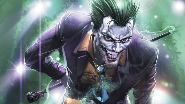 Joker Evil Laugh 4k Wallpaper