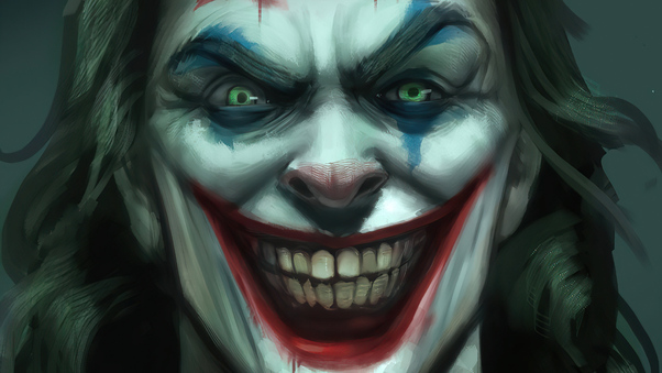 Joker Evil Smile 4k Wallpaper