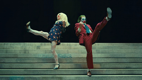 Joker Folie A Deux Stair Dance Wallpaper