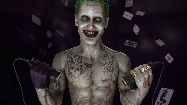 Joker Gives You Shock Wallpaper